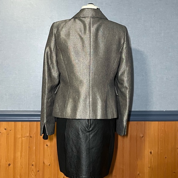 EUC- Evan Picone gold blazer size 4 - Picture 3 of 5